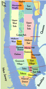 Map of New York City Neighborhoods