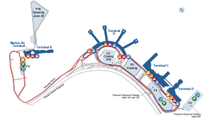 LaGuardia Airport Map