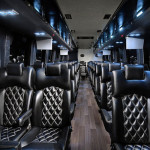 Chartered Bus Service Interior