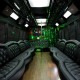 Limo Party Bus interior NYC