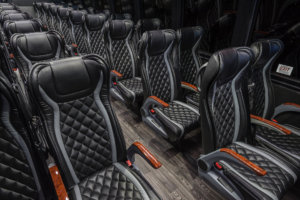 Chartered-Bus-luxury-rental-black-interior