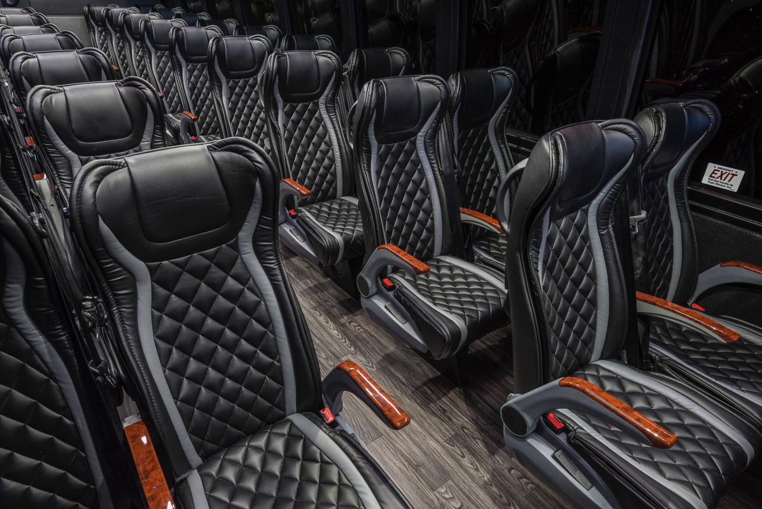 mercedes luxury bus interior