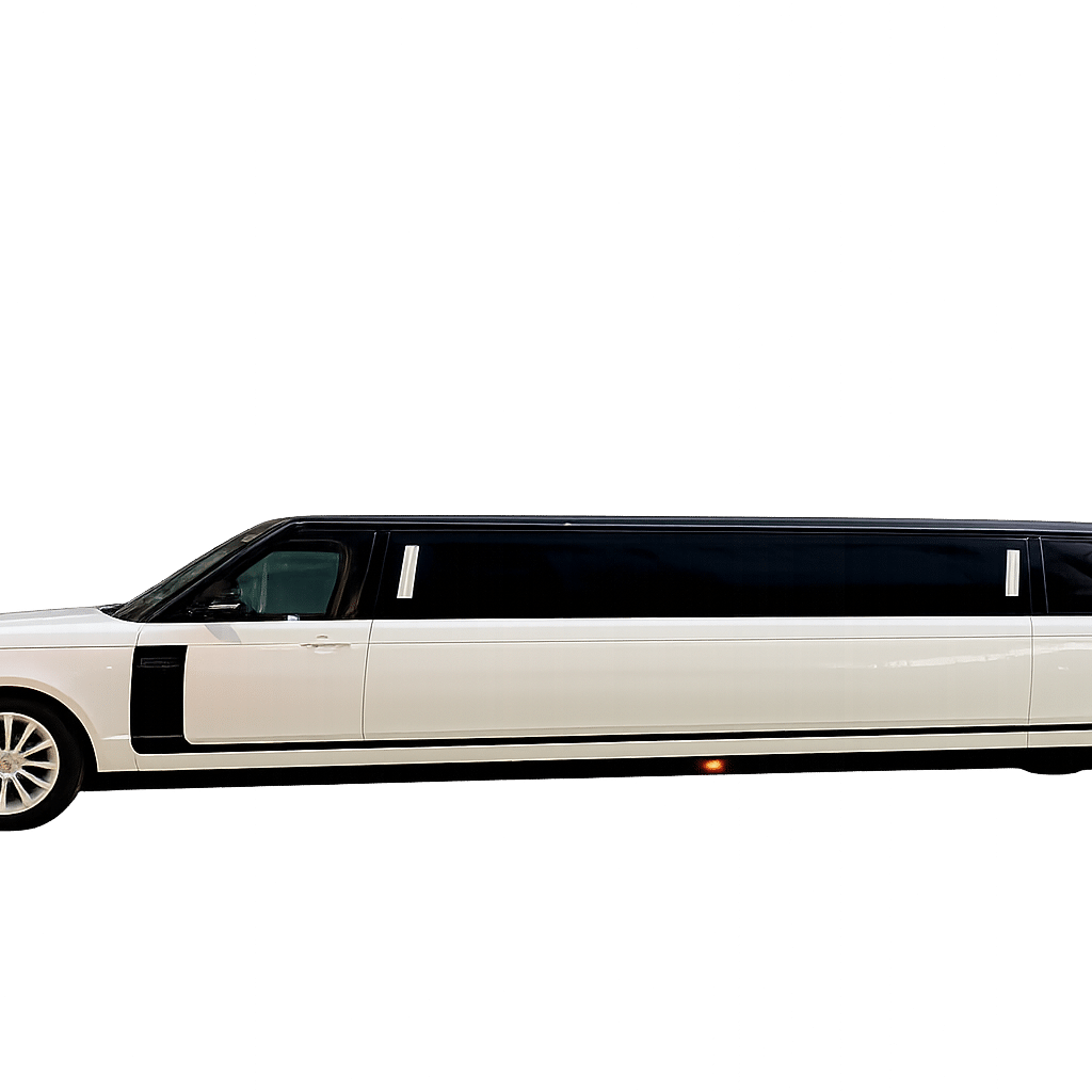 Range Rover Stretch Limo NYC-White