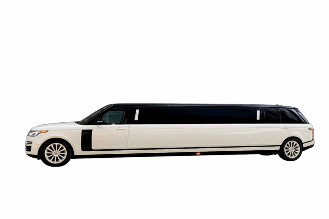 Range Rover Stretch Limo NYC-White
