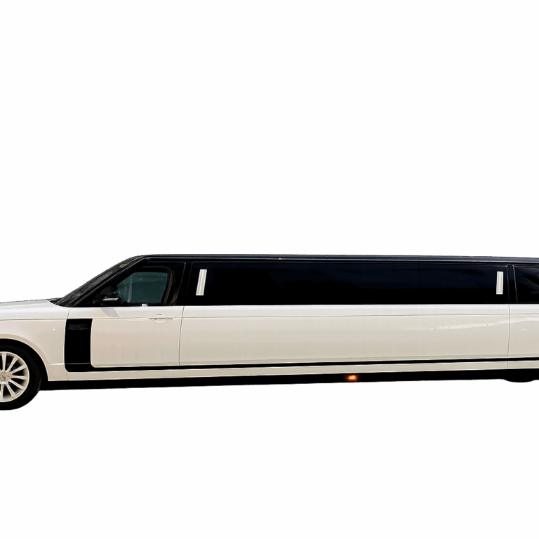 Range Rover Stretch Limo NYC-White