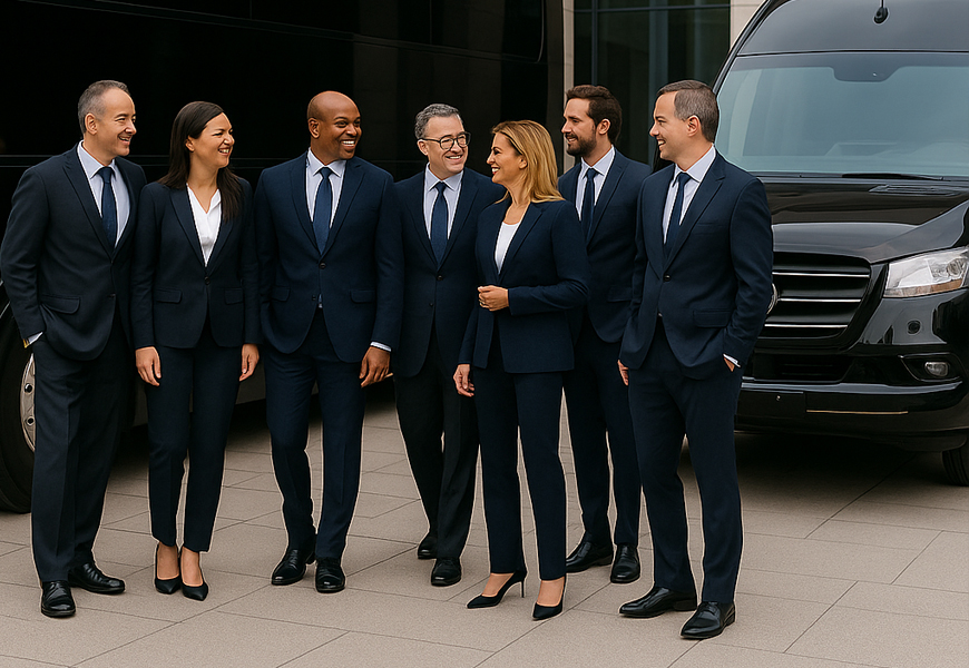 Financial Road Show image executives - Luxury Automotive