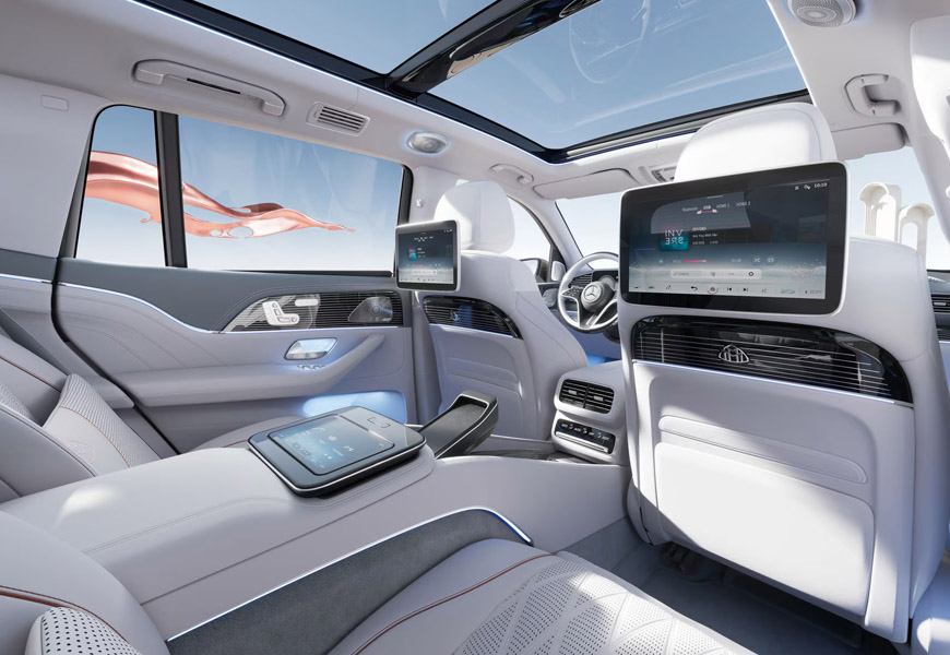 Mercedes Maybach interior