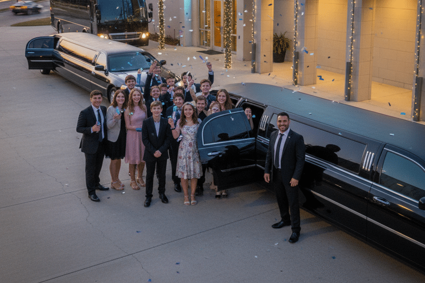 Luxury wedding transportation NYC with Cadillac Escalade