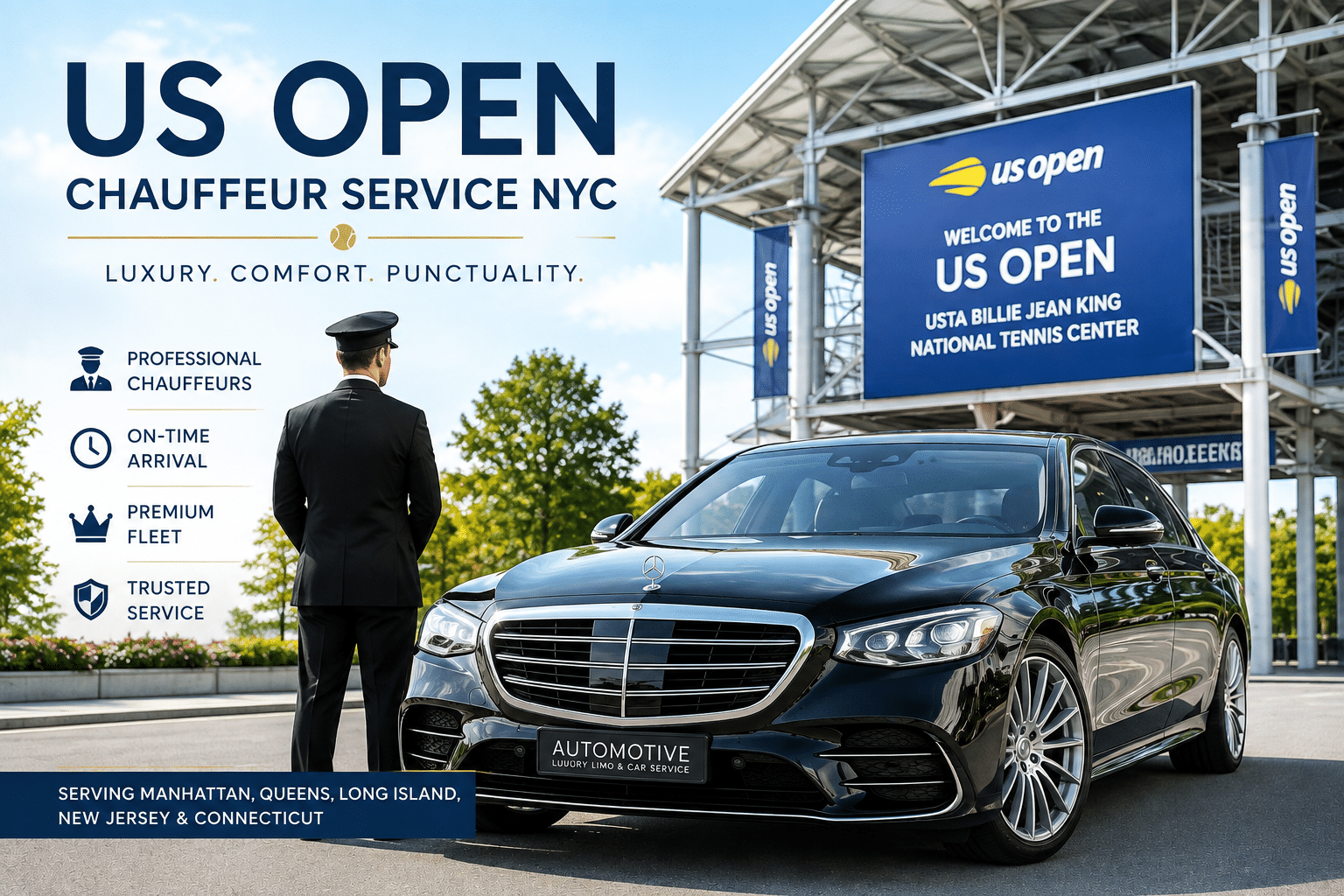 US Open Chauffeur Service
